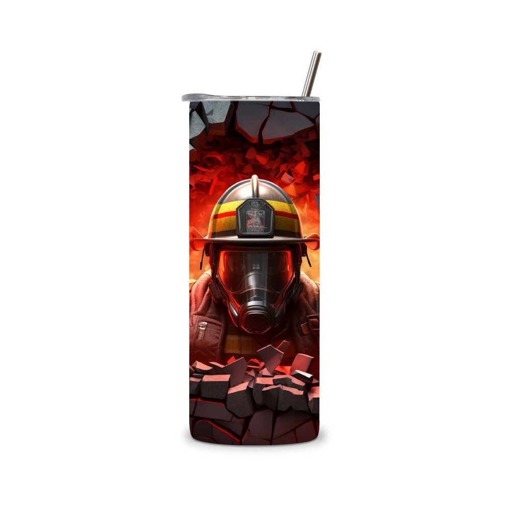 Custom Tumbler- Firefighter